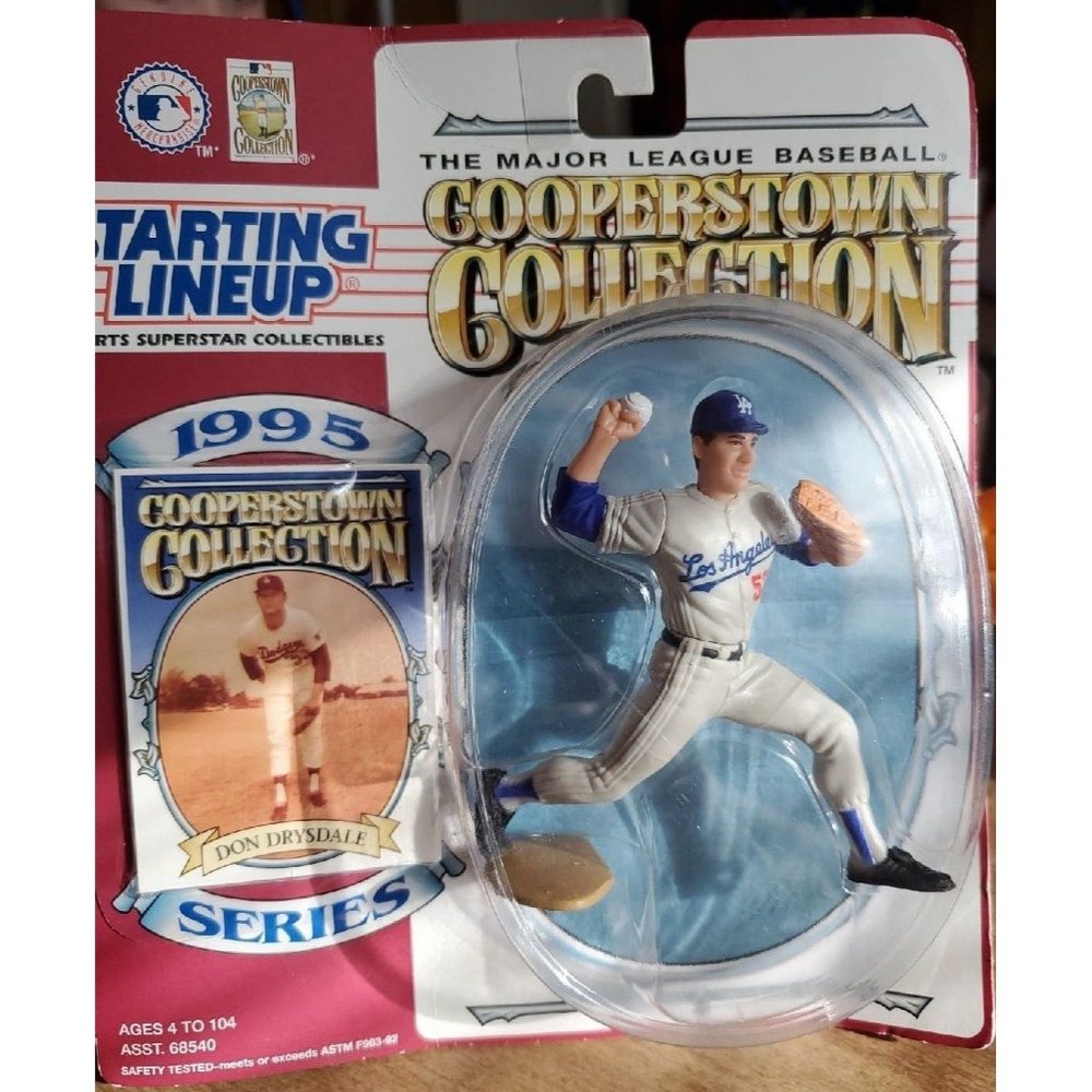 1995 Starting Lineup SLU Figure Don Drysdale Cooperstown Los Angeles Dodgers NEW